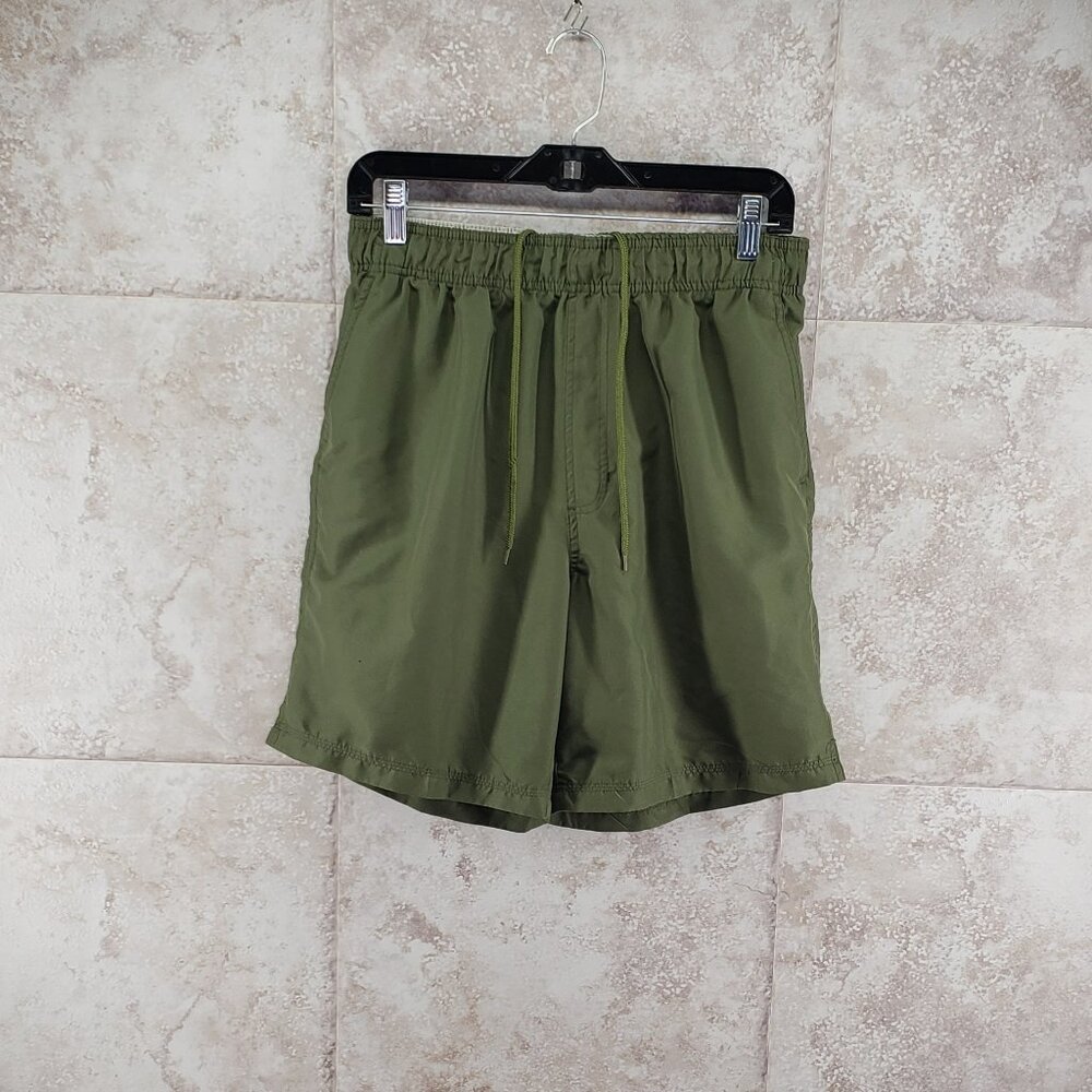 Drawstring Elastic Faded Glory Swimwear Shorts Swim Trunks Size S 28/ 30